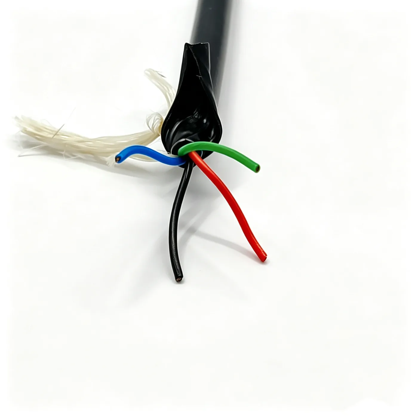 Inclinometer Cable 4x0.5 mm2, Bare Copper, PE, TPU Sheath, 7.7 mm