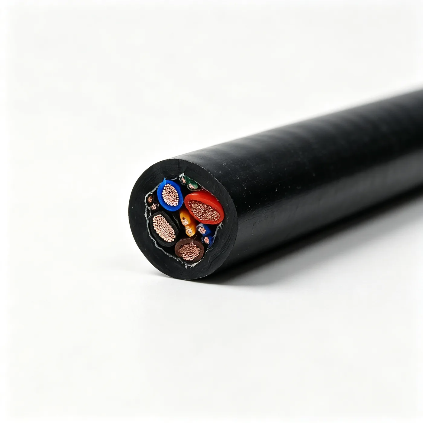 Watertight Optoelectric Cable 4×2×24AWG (UTP) + 2×14AWG + 2×12AWG