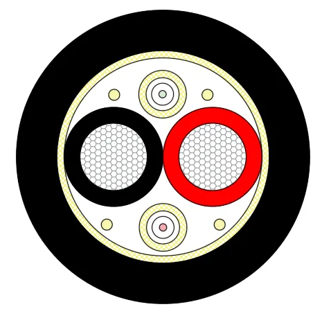 系留浮空器光电复合缆 PDK41904-2×14AWG+2SMF