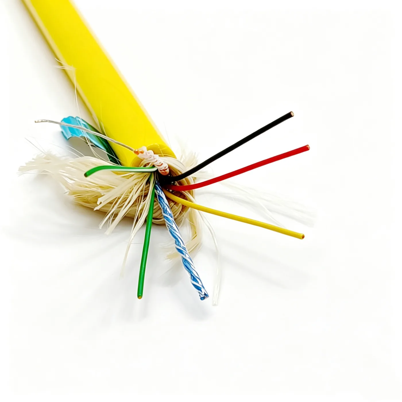 ROV Cable 4×24AWG + 2×2×26AWG + 1×26AWG + D-635KG, Power and Signal