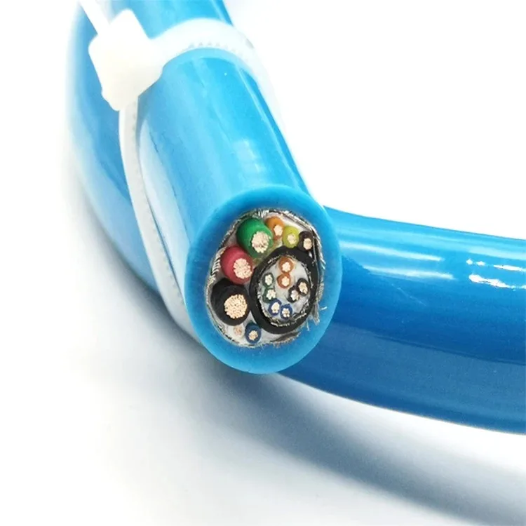 Underwater Hybrid Cable 1×4mm²+2×2.5mm²+5×0.34mm²+4×2×0.34mm²