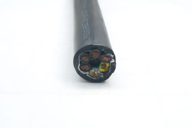 Crane Drum Cable 4×4 mm² + 2.5 mm² + 4-Core Network, 18.3 mm
