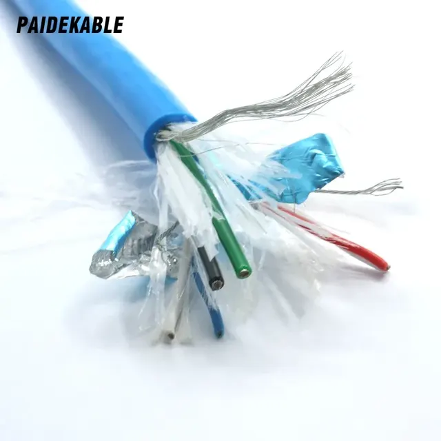 PDK81301-2*1.0+2*2*0.2 Underwater Power and Signal Cable 9.1mm PUR