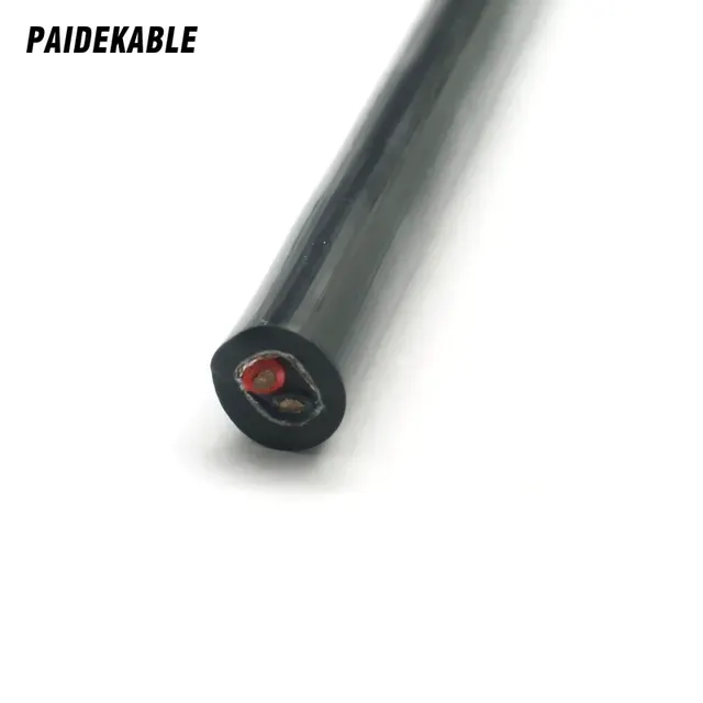 PDK81301-2x1.0 Underwater Power Cable, 2x1.0 mm2, Tinned Copper, PUR Sheath, 5 MPa