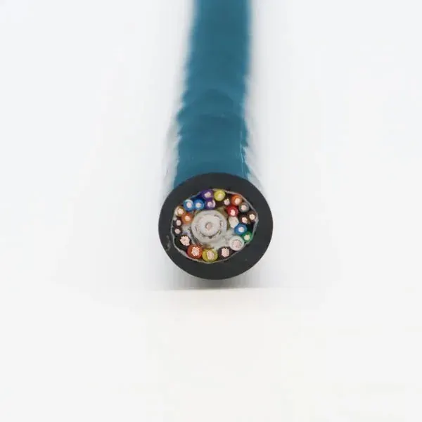Underwater CCTV Camera Cable, 1–60 Cores with Coax, PUR Sheath, 300/500 V