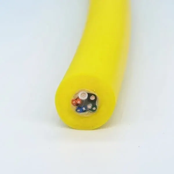 Neutrally Buoyant ROV Cable 2×20AWG+3×2×24AWG 200 kg