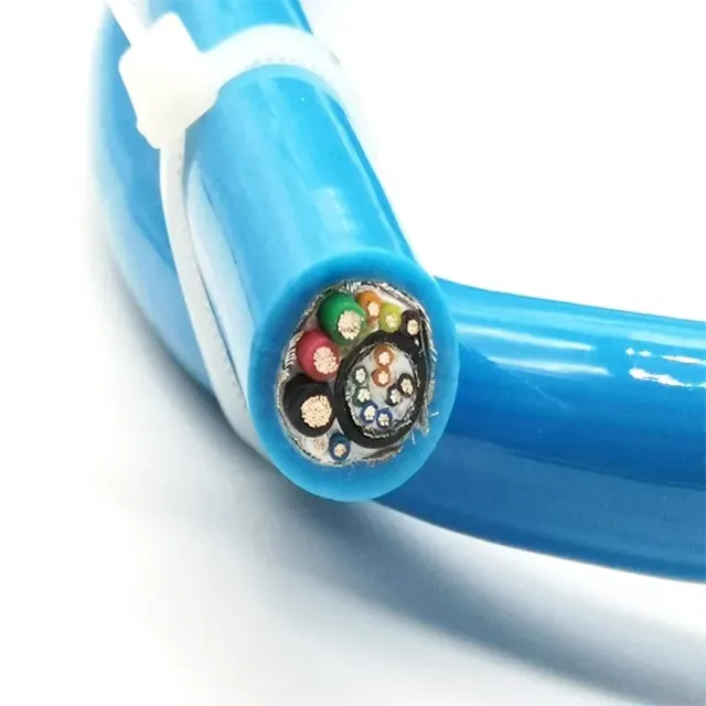 Underwater Hybrid Cable 1×4mm²+2×2.5mm²+5×0.34mm²+4×2×0.34mm²